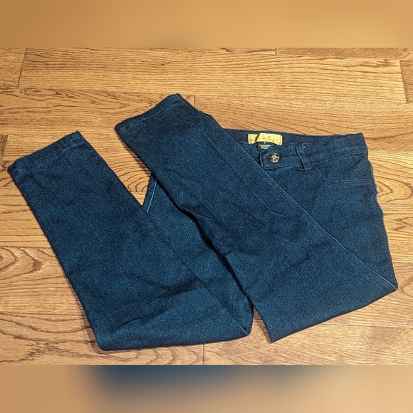 Nicole Miller Size 5 Kids Jeggings / Jean Leggings New without tags - Picture 1 of 3